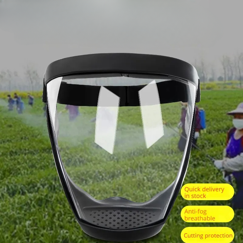 Transparent Full Faceshield Re - Anti Pollution Mask recension och pris