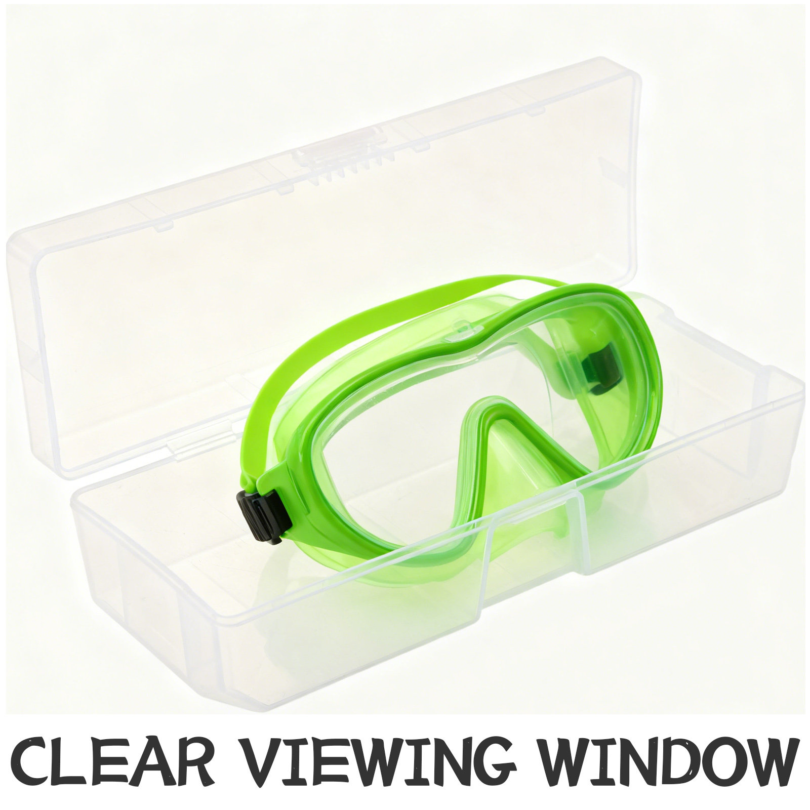 Snorkel Mask Case 7.4x2.1 Inch - Mask Case Hard Shell recension och pris