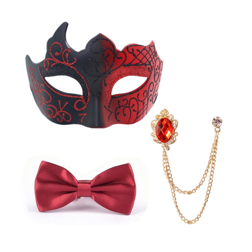 Half-Face Painted Party Mask S - Respirator Half Face recension och pris