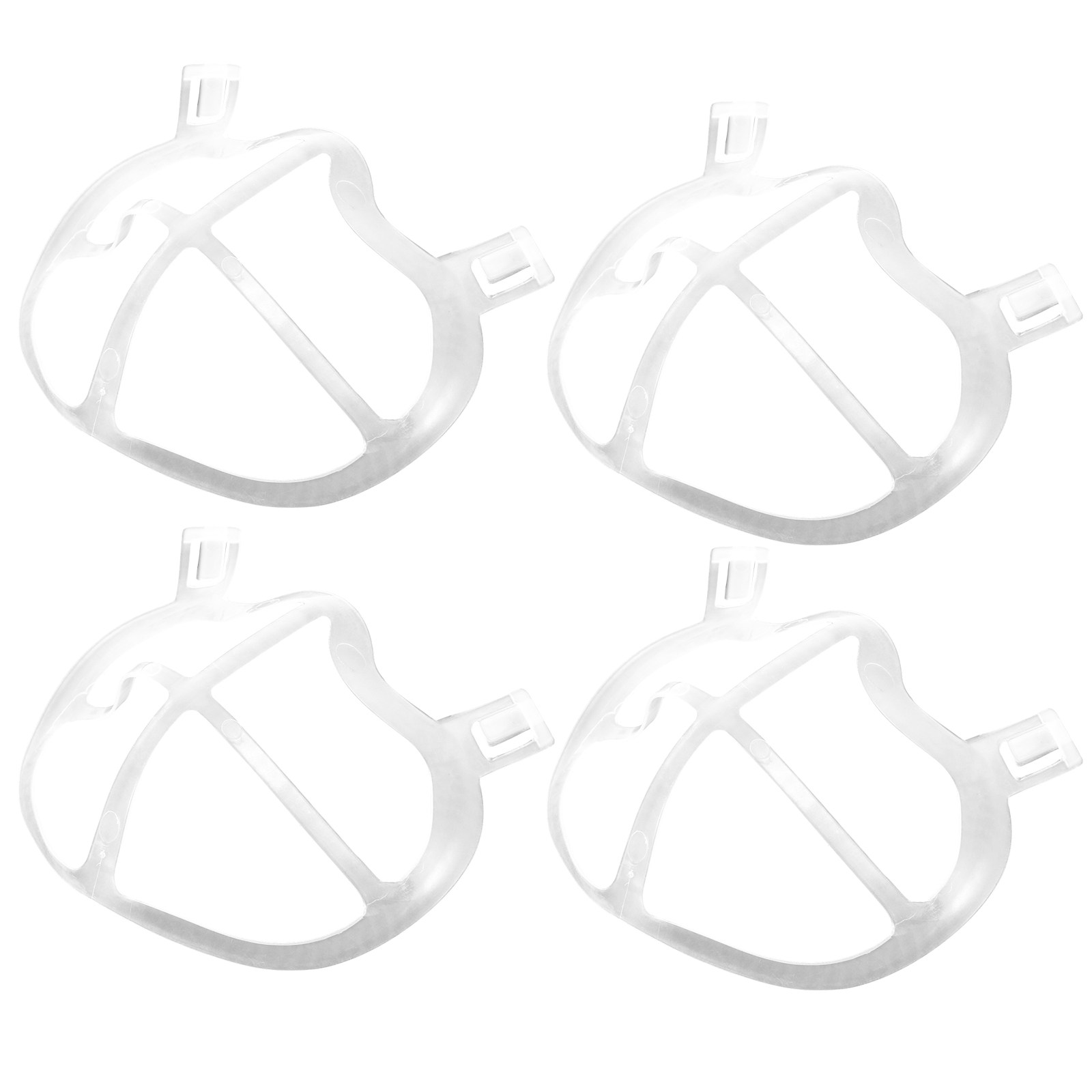 10Pcs Skin-Friendly Thin Silic - Silicone Mask Bracket recension och pris