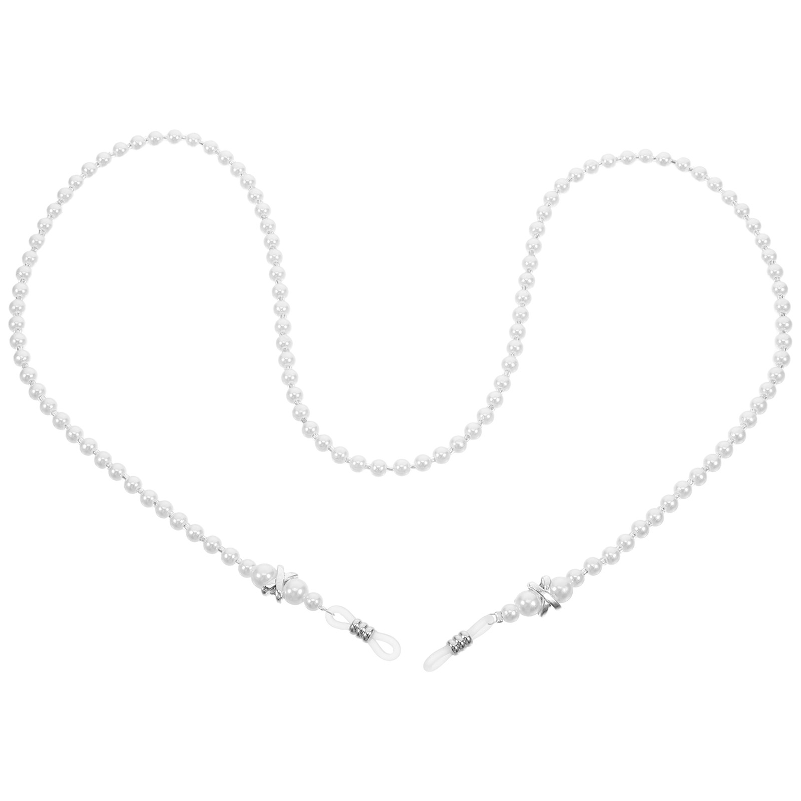Pearl Eyeglass Chain Beaded An - Mask Chain Holder recension och pris