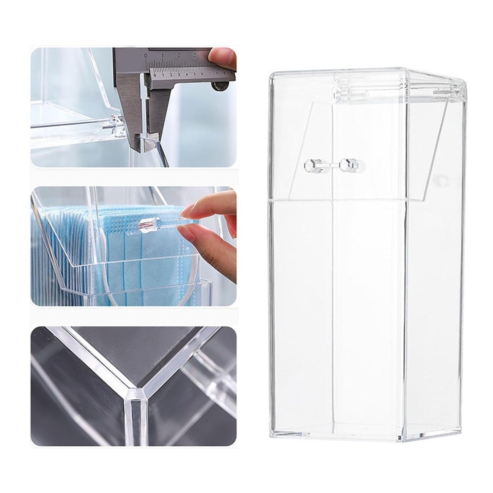 With Lid Face Mask Dispenser V - Face Mask Storage Box recension och pris