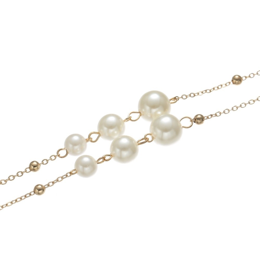 Trendy Pearl Beaded Sunglass C - Mask Lanyard Adjustable recension och pris