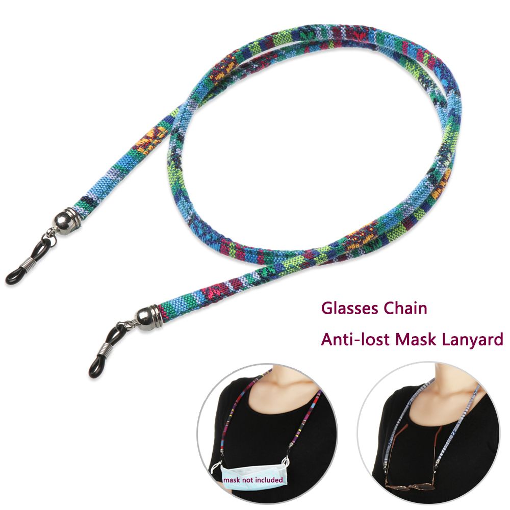 Colorful Neck Strap Sunglasses - Mask Chain Holder recension och pris